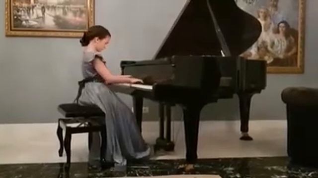 Cesar Cui. "Serenata". Gervidz Varvara. 12 y. o. смотреть онлайн