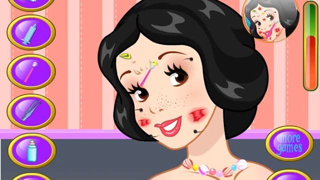 Snow White Facial Skin Doctor (Белоснежка: Уход за кожей) - прохождение игры смотреть онлайн