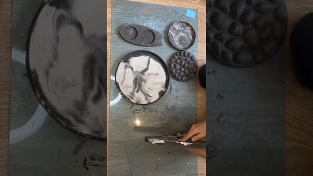 Первая попытка и сразу удачная. С бетоном все было иначе ? #гипс #surfart #handmade #хобби смотреть онлайн