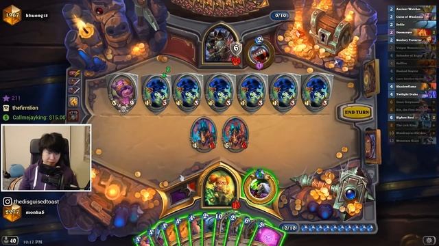 GENN GREYMANE MAKES HANDLOCK INSANE! | EVENLOCK | THE WITCHWOOD | HEARTHSTONE | DISGUISED TOAST смотреть онлайн