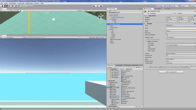 Unity Урок 31 Directional light смотреть онлайн