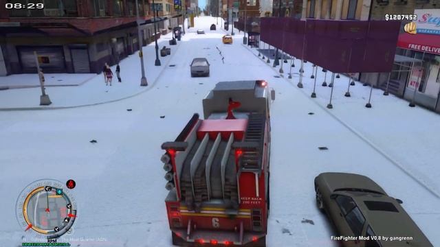 GTA IV - ?FDLC/FDNY - Firefighter Mod - Midtown Station - Engine Company - Rubbish fires - 4K смотреть онлайн