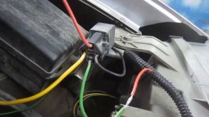 Как подключить ходовые огни на Матизе