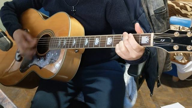 Epiphone EJ 200 - Sound test смотреть онлайн