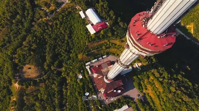FPV dive Almaty Kok-Tobe tower смотреть онлайн