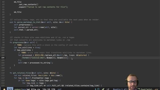 Rust SSG 39 - Wikilink parsing 05 - Idonevenknowanymore смотреть онлайн
