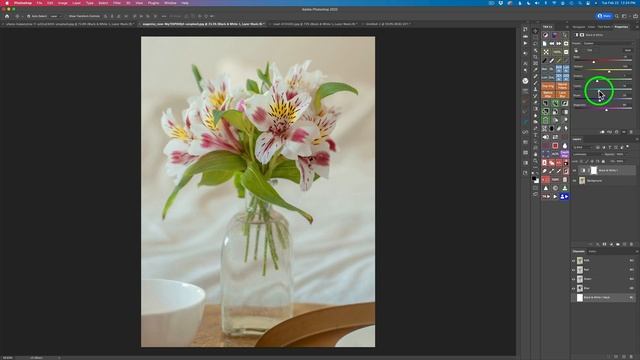 PHOTOSHOP ((Quick Tip)) Fine Tune COLOR IMAGES with the BLACK & WHITE Adjustment Layer смотреть онлайн
