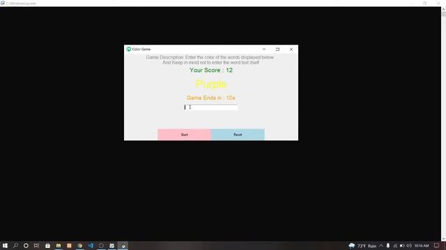 Color Game In GUI Python With Source Code | Source Code & Projects смотреть онлайн