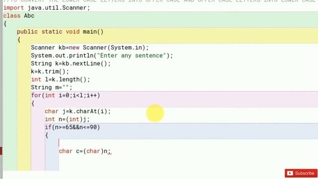 Upper Case Letters To Lower Case And Vice-Versa | Using String Class | Program In Blue смотреть онлайн