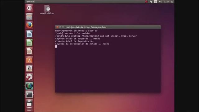 servidor web y servidor de base de datos en ubuntu 16.04 смотреть онлайн