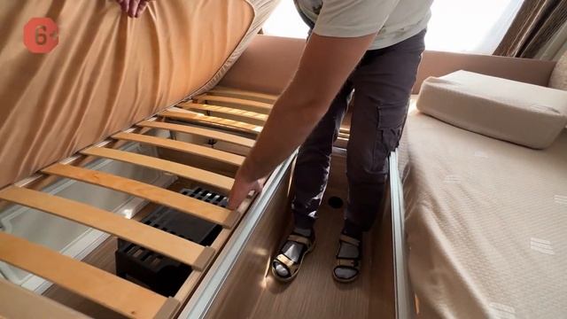 Внутри прицепа Eriba Feeling 470 / Самый теплый дом на колесах в Москве (В НАЛИЧИИ!) смотреть онлайн
