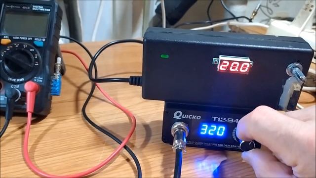Мини паяльная станция Quicko T12-941 смотреть онлайн