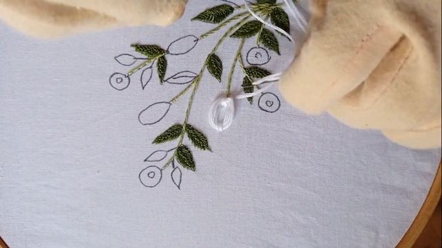 Beautiful Flower Bunch Embroidery/Hand Embroidery Tutorial Step By Step/Hand Embroidery On Cushions