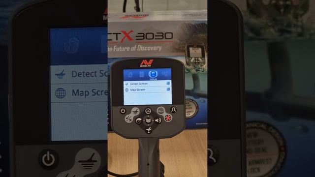 Minelab CTX 3030- Екран настройки смотреть онлайн