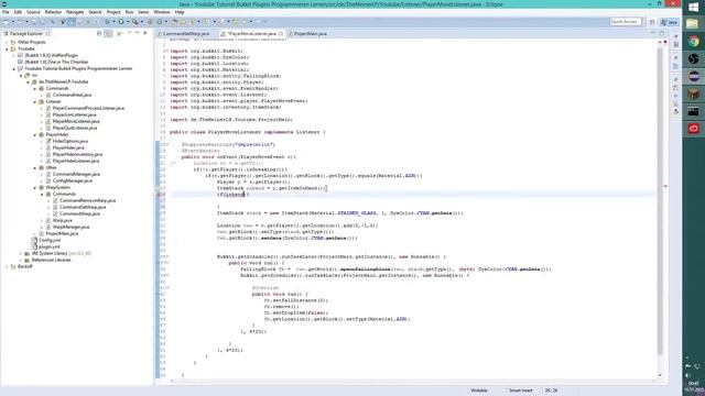 Bukkit Plugins Programmieren Lernen | Schedulers Vrebesserung #012 смотреть онлайн