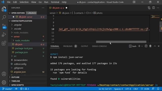 Angular 13 Project tutorial, Contact Management Application in Angular, Setup Json-server in Angula смотреть онлайн