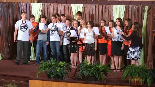 05.25.2013 - Пение - "Молодые, вы рождённы для Бога жить..." смотреть онлайн