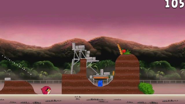Three Star Free Back Hill Angry Birds Rio #angrybirds #gameplay #moreviews #Youngandrunnnerup