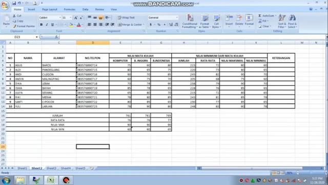 MENGOPRASIKAN MS EXCEL UNTUK PEMULA (Vlookup & Hlookup, Penjumlahan, Rumus IF, Debit Kredit) смотреть онлайн