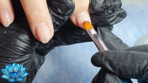 Ремонт ногтя. Полигель для начинающих #12