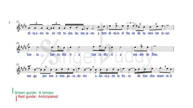 Ave María Karaoke William Gomez High voice смотреть онлайн