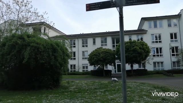 Путешествуем по Германии. Замок в Дюссельдорфе - Гарат. Один из немногих замков. смотреть онлайн