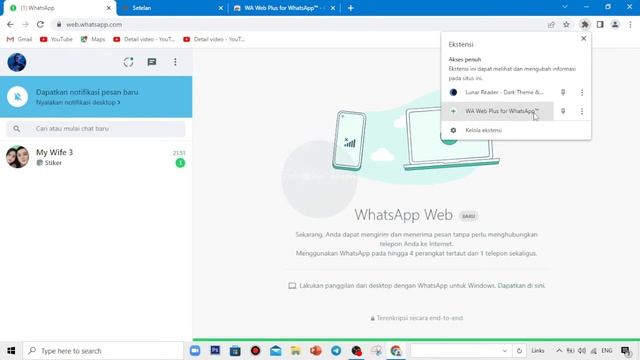 CARA MENGUNCI ATAU CARA MEMBUAT PASSWORD PADA WHATSAPP WEB DI LAPTOP ATAU KOMPUTER | TERBARU смотреть онлайн