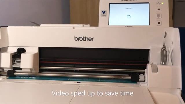 ScanNCut tutorial cutting layered designs - self adhesive vinyl смотреть онлайн