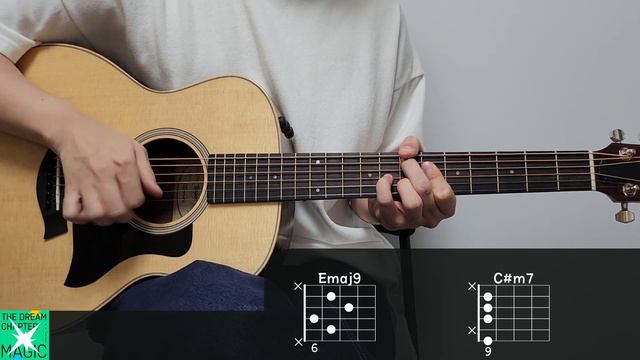 투모로우바이투게더 (TXT) - 20cm 기타 코드, 커버, 타브 악보 L Guitar Cover, Acoustic, Chord, Tutorial