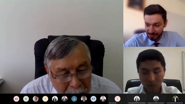 Запись защиты Кадыржанова Д. смотреть онлайн