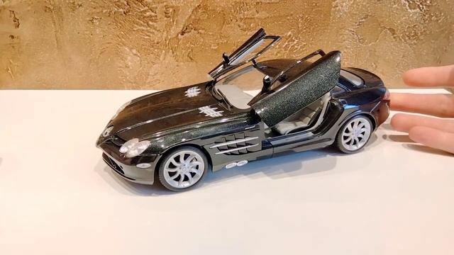 Mercedes SLR McLaren 1:18 Maisto Обзор модели