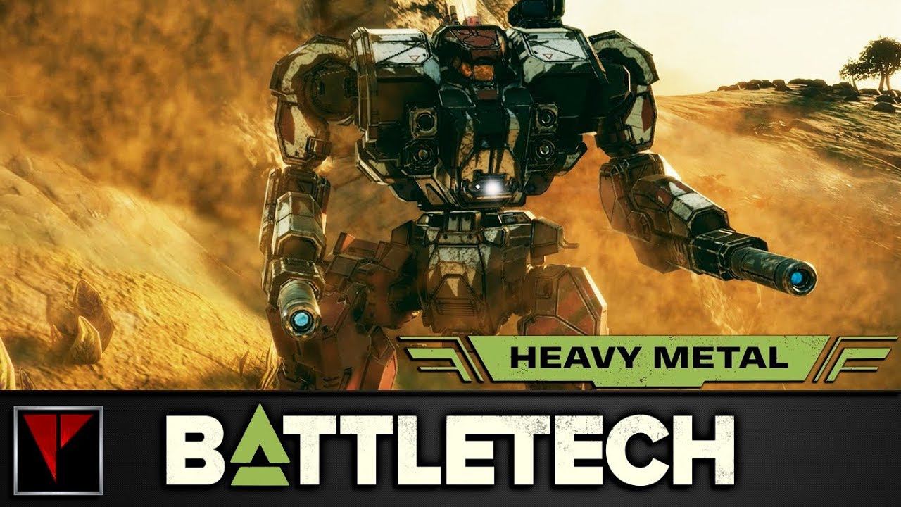 BATTLETECH Heavy Metal - Обзор новых мехов (Часть I) смотреть онлайн