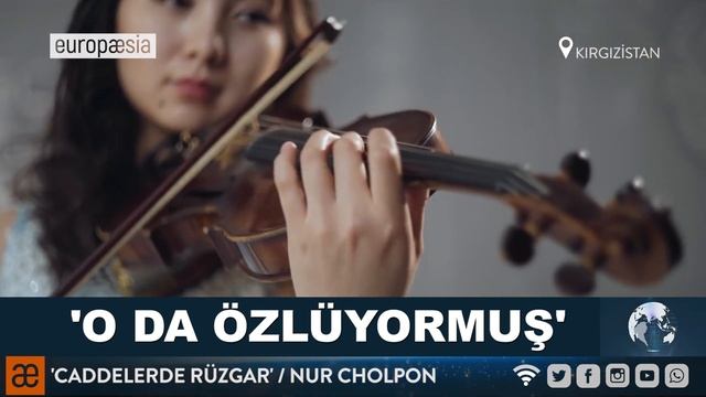 O DA ÖZLÜYORMUŞ - CADDELERDE RÜZGAR (KAYAHAN) - KIRGIZİSTAN'IN YÜKSELEN YILDIZI NUR CHOLPON - BİŞKE смотреть онлайн