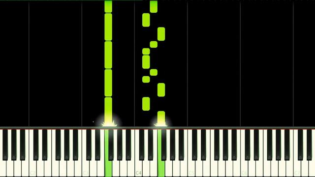 Frigate March Song l GODZILLA 1954 - EASY Piano Tutorial смотреть онлайн