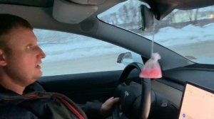 Tesla зимой в Сибири. Краткий обзор на тройку.