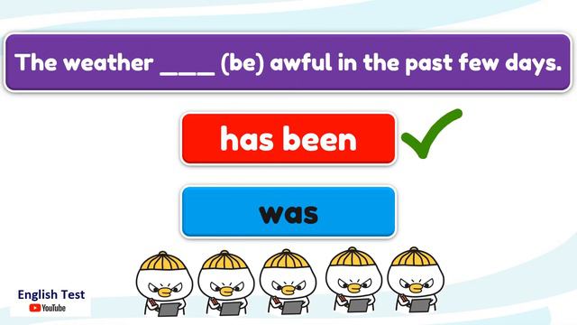 Present Perfect Vs Past Simple Quiz - Exercise #grammartest #presentperfect #pastsimple