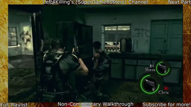 Let's Co-Op Resident Evil 5 Part 1 (Classless Commentary and random banter) смотреть онлайн