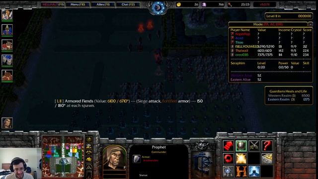 Warcraft 3 Classic: HellHalt TD Competitive #70 - Overconfidence Might Be My Worst Enemy! смотреть онлайн