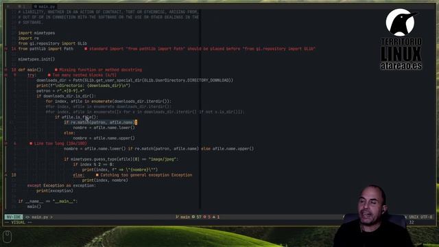 Reto Python 3. La configuración смотреть онлайн