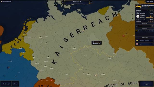 Nos pusimos ALEMANES | Kaiser Reich | Age of History II смотреть онлайн