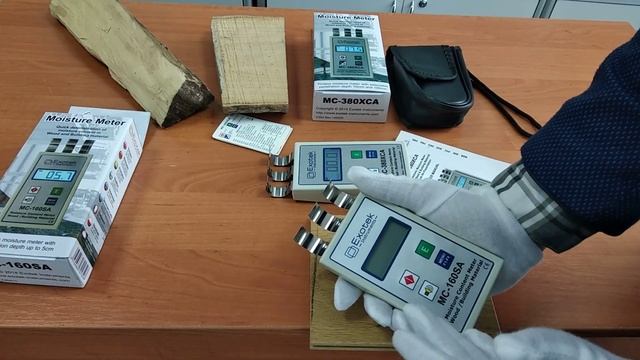 Немецкие влагомеры Exotek MC-160SA и MC-380XCA. Сравнительный обзор отличный влагомеров. смотреть онлайн