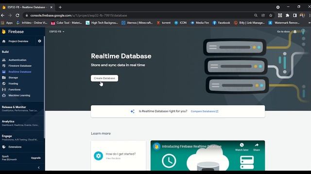 Connecting ESP32 with Google Firebase??| Firebase Real-Time Database setup | ESP32 Firebase tutoria смотреть онлайн
