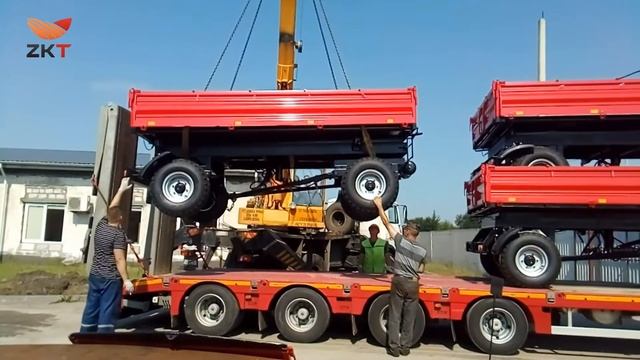 Прицепы тракторные 2ZKT-6,5 (отгрузка заказчику) смотреть онлайн