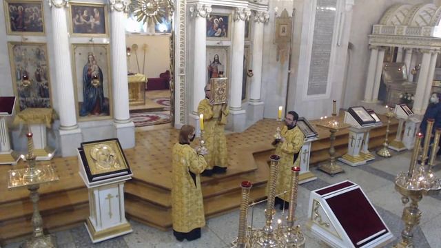 Всенощное бдение. Трансляция 26 декабря 2020. Собор Вознесения Господня г.Тверь смотреть онлайн