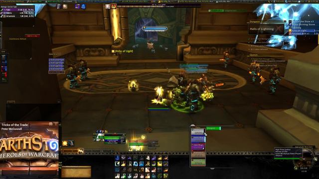 WoW Legion 7.1.5 - 177 - Holy Priest Timewalking the Halls of Lightning смотреть онлайн