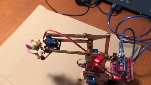 Pick & Place demo | meArm robot смотреть онлайн