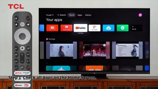 How to customize the home screen of the TCL Google TV? смотреть онлайн