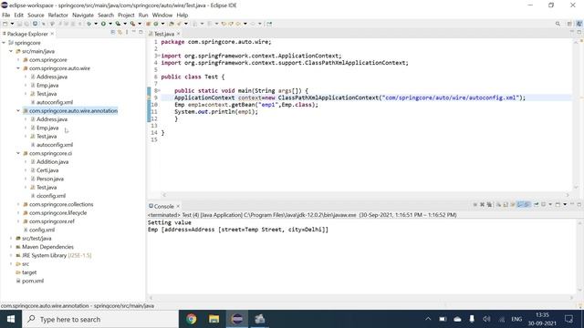 @Autowired annotation PRACTICALLY || @Qualifier annotation PRACTICALLY || Autowiring using XML смотреть онлайн