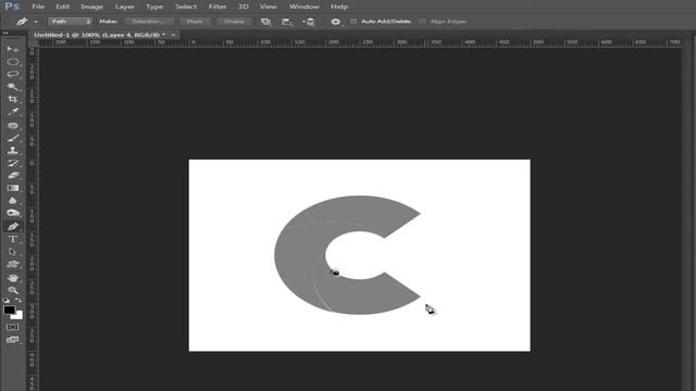 C Letter Logo Design in Photoshop | New inspira Tutorial 06 смотреть онлайн