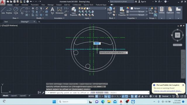 Ex#23 Autocad 2d sketch, how to draw car steering in autocad 2020, #autocad_hindi_tutorial смотреть онлайн